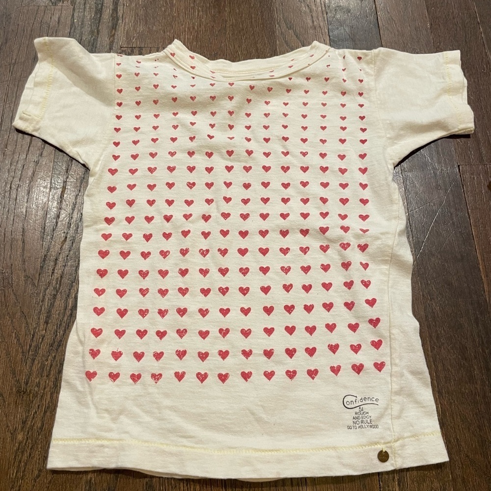 Go 2 Hollywood heart ❤️ short sleeve shirt - Picture 1 of 4